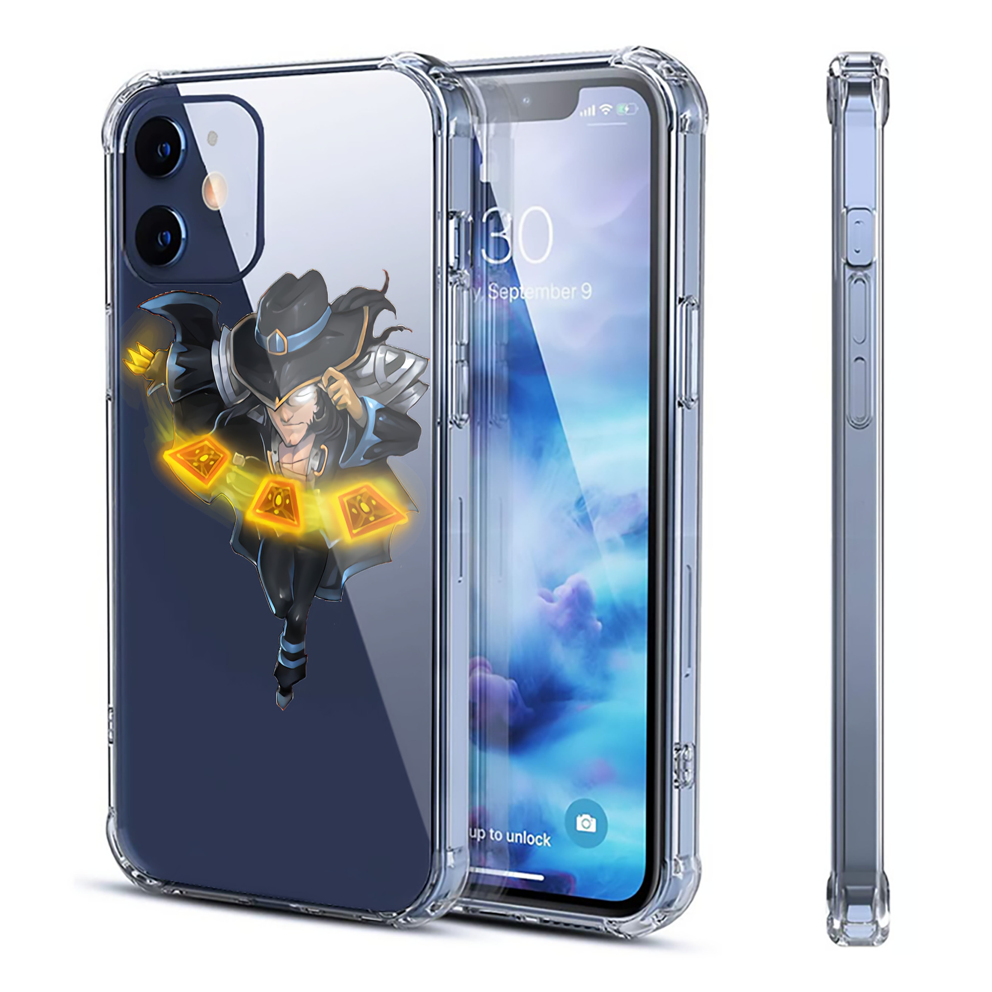 （画像用） リーグ・オブ・レジェンド League of Legends LOL 【iPhone 12シリーズ対応】透明スマホケース（クリアソフトケース）